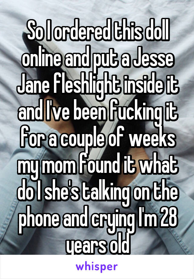 Mom Finds Fleshlight